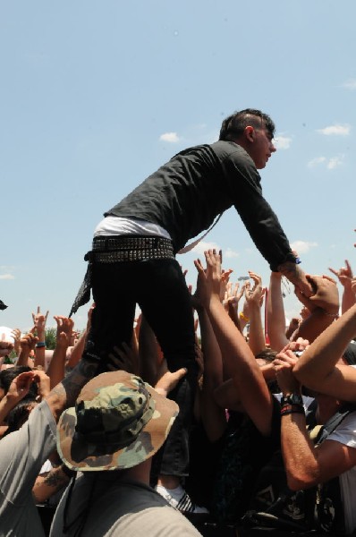 Anti Flag at Warped Festival, San Antonio, Texas