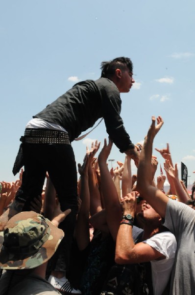 Anti Flag at Warped Festival, San Antonio, Texas