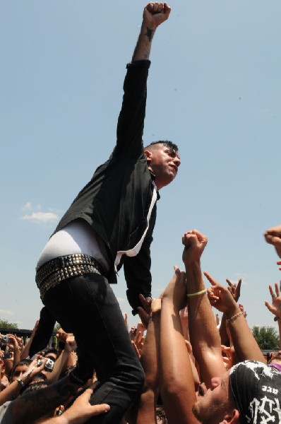Anti Flag at Warped Festival, San Antonio, Texas