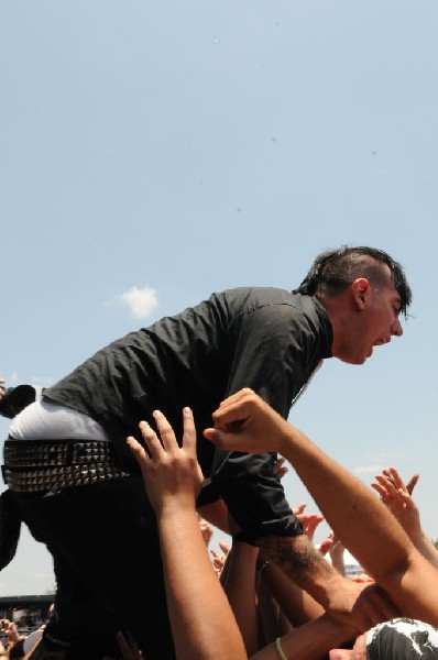 Anti Flag at Warped Festival, San Antonio, Texas