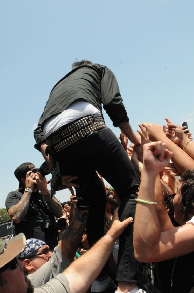 Anti Flag at Warped Festival, San Antonio, Texas