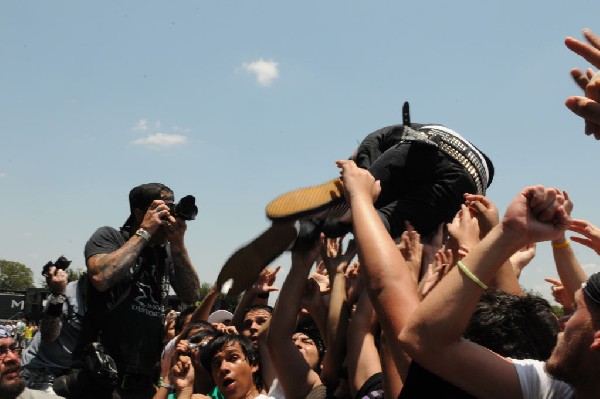 Anti Flag at Warped Festival, San Antonio, Texas