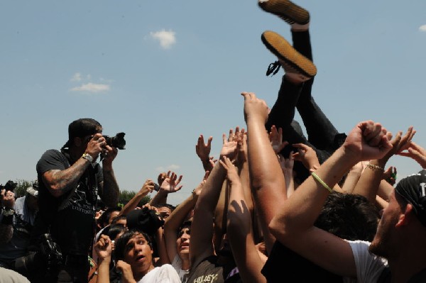 Anti Flag at Warped Festival, San Antonio, Texas