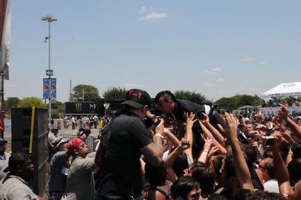 Anti Flag at Warped Festival, San Antonio, Texas
