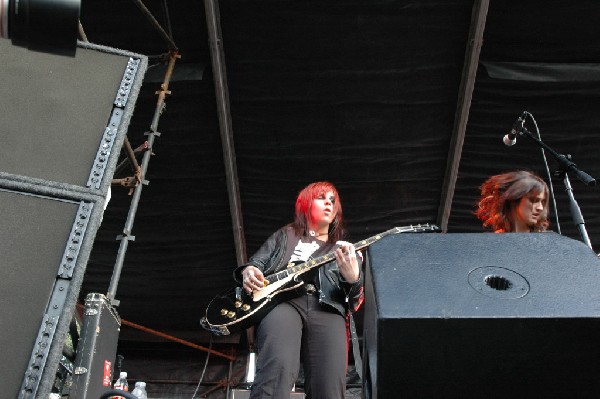 Applicators at Fun Fun Fun Fest in Waterloo Park, Austin Tx