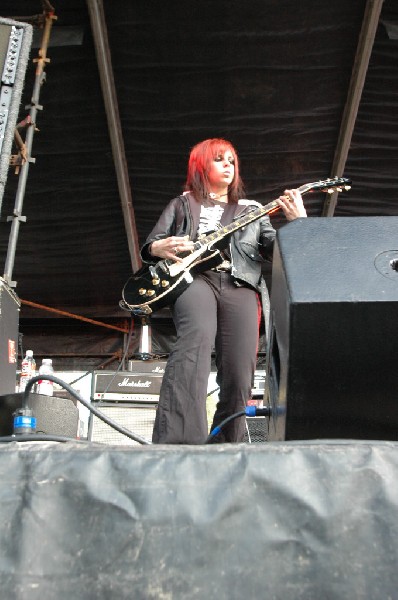 Applicators at Fun Fun Fun Fest in Waterloo Park, Austin Tx