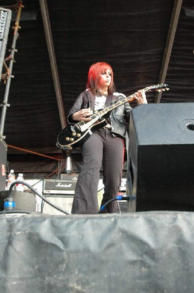 Applicators at Fun Fun Fun Fest in Waterloo Park, Austin Tx