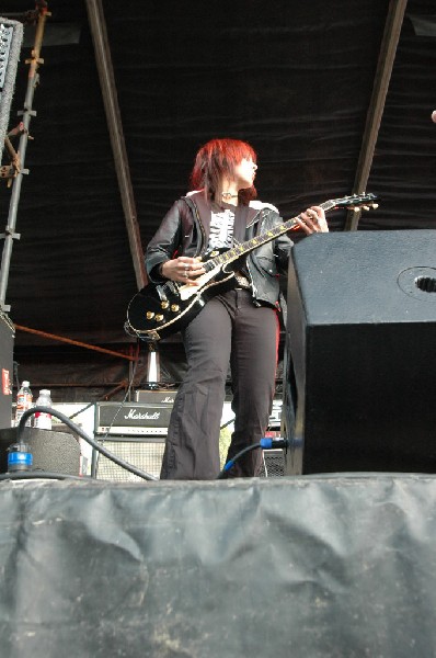 Applicators at Fun Fun Fun Fest in Waterloo Park, Austin Tx