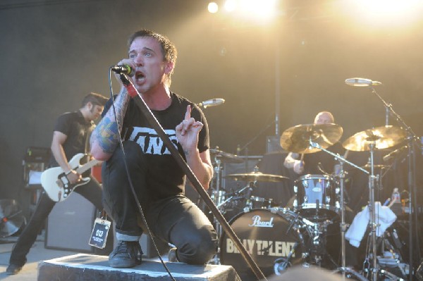Billy Talent at Stubb's BarBQ, Austin, Texas