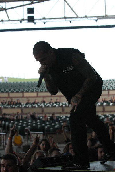 Bleeding Through at The Verizon Wireless Amphitheater, San Antonio, Texas
