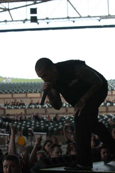 Bleeding Through at The Verizon Wireless Amphitheater, San Antonio, Texas