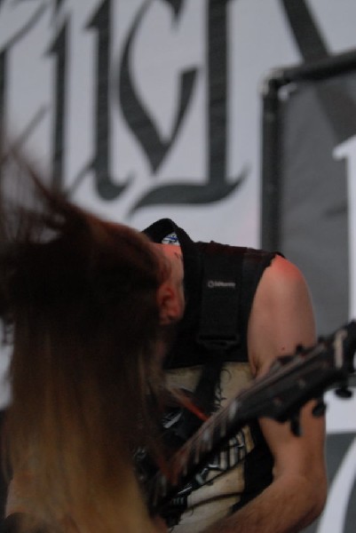 Bleeding Through at The Verizon Wireless Amphitheater, San Antonio, Texas