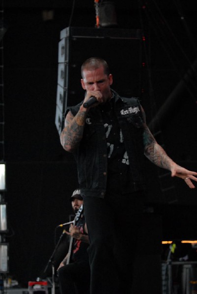 Bleeding Through at The Verizon Wireless Amphitheater, San Antonio, Texas