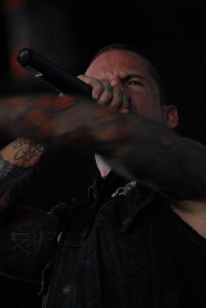 Bleeding Through at The Verizon Wireless Amphitheater, San Antonio, Texas