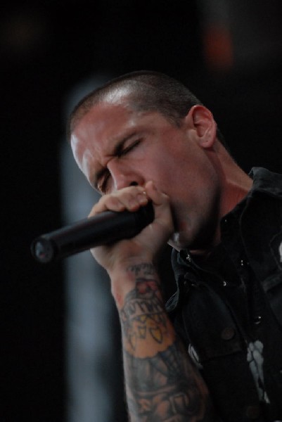 Bleeding Through at The Verizon Wireless Amphitheater, San Antonio, Texas