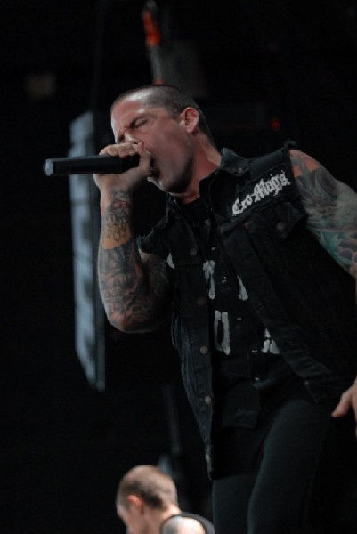 Bleeding Through at The Verizon Wireless Amphitheater, San Antonio, Texas