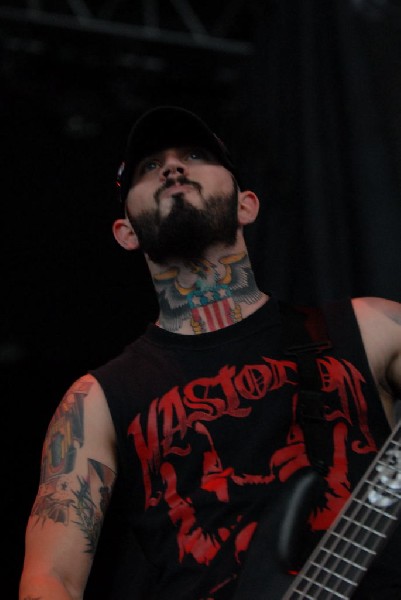 Bleeding Through at The Verizon Wireless Amphitheater, San Antonio, Texas