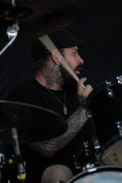 Bleeding Through at The Verizon Wireless Amphitheater, San Antonio, Texas