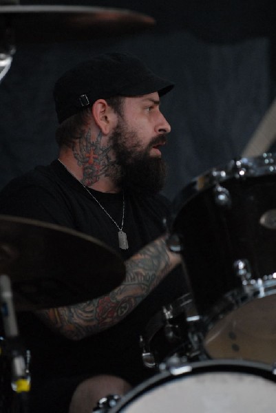 Bleeding Through at The Verizon Wireless Amphitheater, San Antonio, Texas