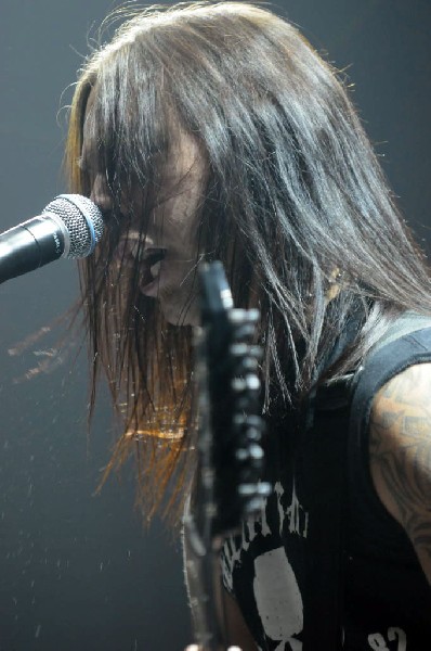 Bullet For My Valentine at the Mayhem Festival 2009 at the AT&T Center,