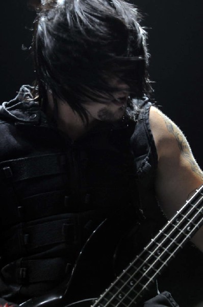 Bullet For My Valentine at the Mayhem Festival 2009 at the AT&T Center,