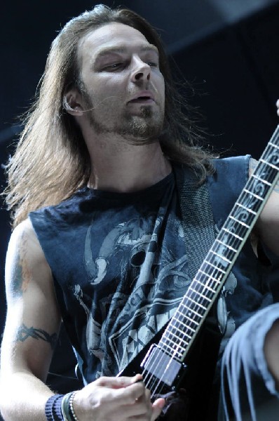 Bullet For My Valentine at the Mayhem Festival 2009 at the AT&T Center,
