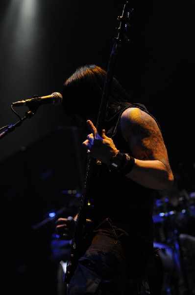 Bullet For My Valentine at the Mayhem Festival 2009 at the AT&T Center,