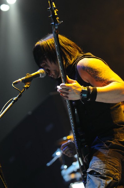 Bullet For My Valentine at the Mayhem Festival 2009 at the AT&T Center,