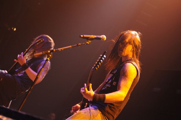 Bullet For My Valentine at the Mayhem Festival 2009 at the AT&T Center,