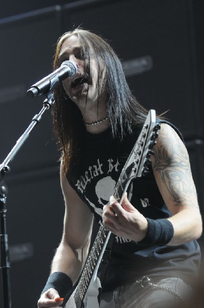 Bullet For My Valentine at the Mayhem Festival 2009 at the AT&T Center,