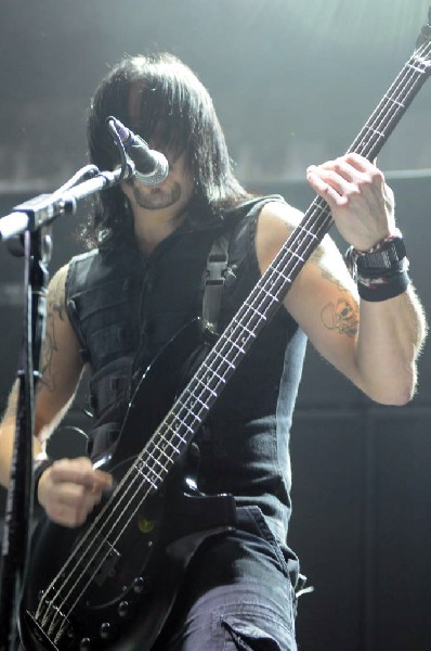 Bullet For My Valentine at the Mayhem Festival 2009 at the AT&T Center,