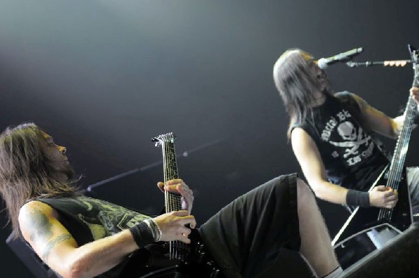 Bullet For My Valentine at the Mayhem Festival 2009 at the AT&T Center,