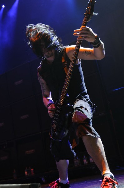 Bullet For My Valentine at the Mayhem Festival 2009 at the AT&T Center,