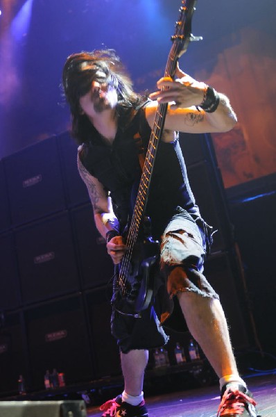 Bullet For My Valentine at the Mayhem Festival 2009 at the AT&T Center,