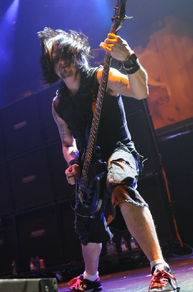 Bullet For My Valentine at the Mayhem Festival 2009 at the AT&T Center,