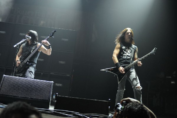 Bullet For My Valentine at the Mayhem Festival 2009 at the AT&T Center,