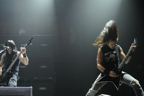 Bullet For My Valentine at the Mayhem Festival 2009 at the AT&T Center,
