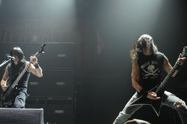 Bullet For My Valentine at the Mayhem Festival 2009 at the AT&T Center,