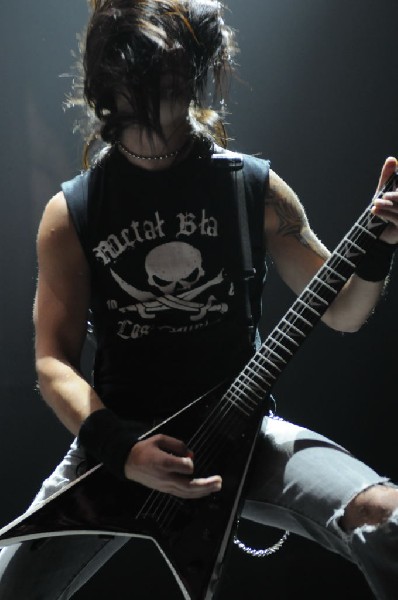 Bullet For My Valentine at the Mayhem Festival 2009 at the AT&T Center,