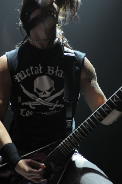 Bullet For My Valentine at the Mayhem Festival 2009 at the AT&T Center,