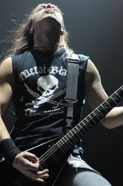 Bullet For My Valentine at the Mayhem Festival 2009 at the AT&T Center,