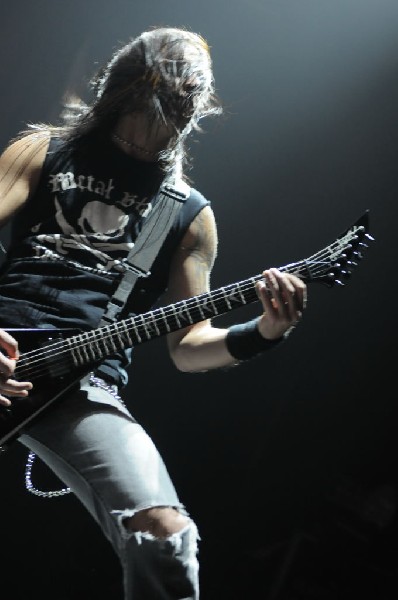 Bullet For My Valentine at the Mayhem Festival 2009 at the AT&T Center,