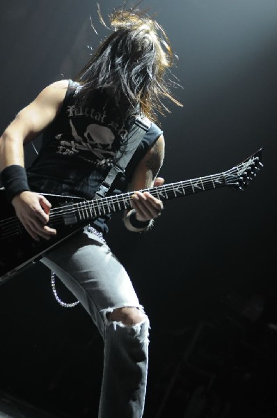 Bullet For My Valentine at the Mayhem Festival 2009 at the AT&T Center,