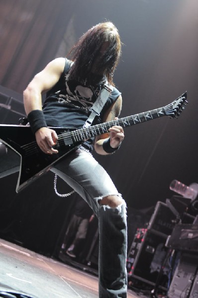 Bullet For My Valentine at the Mayhem Festival 2009 at the AT&T Center,