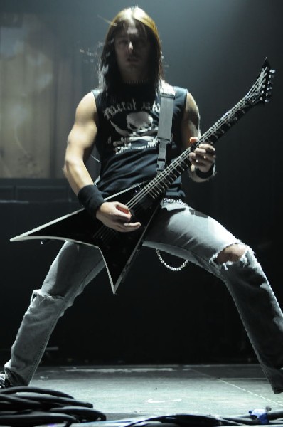 Bullet For My Valentine at the Mayhem Festival 2009 at the AT&T Center,