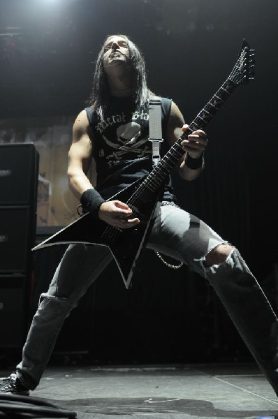 Bullet For My Valentine at the Mayhem Festival 2009 at the AT&T Center,