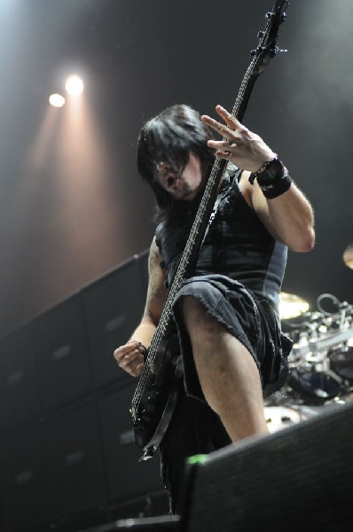 Bullet For My Valentine at the Mayhem Festival 2009 at the AT&T Center,