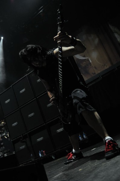 Bullet For My Valentine at the Mayhem Festival 2009 at the AT&T Center,