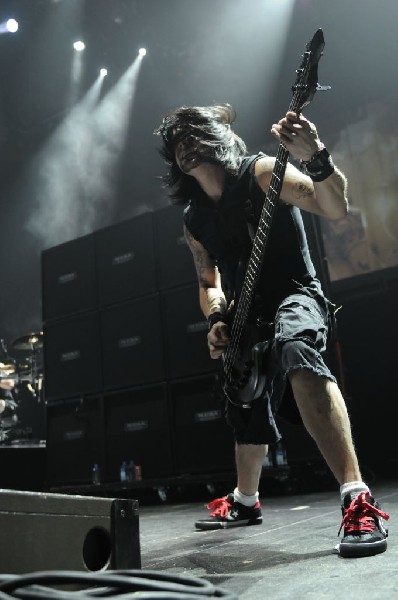 Bullet For My Valentine at the Mayhem Festival 2009 at the AT&T Center,