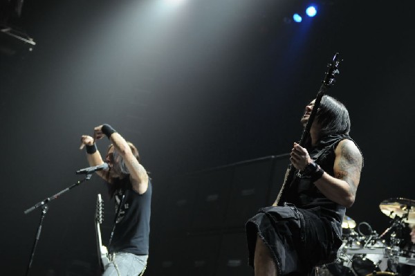 Bullet For My Valentine at the Mayhem Festival 2009 at the AT&T Center,